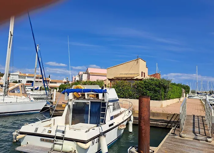 Villa Sur L'ile Des Marinas Avec Piscine, Parking Et Ponton Prive